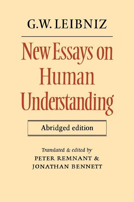 Produktbild: New Essays on Human Understanding Abridged Edition