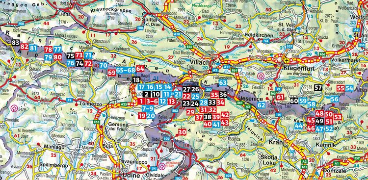 Produktbild: Klettersteige Julische Alpen