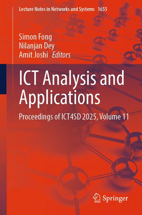 Produktbild: ICT Analysis and Applications