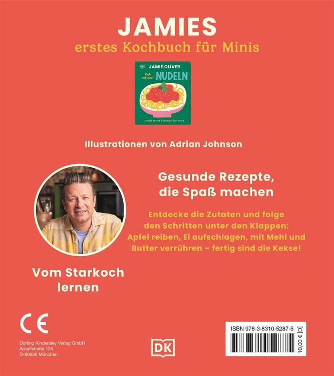 Produktbild: Jamies erstes Kochbuch f&uuml;r Minis. Back mit mir! Kekse