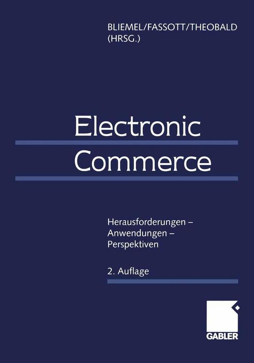 Produktbild: Electronic Commerce