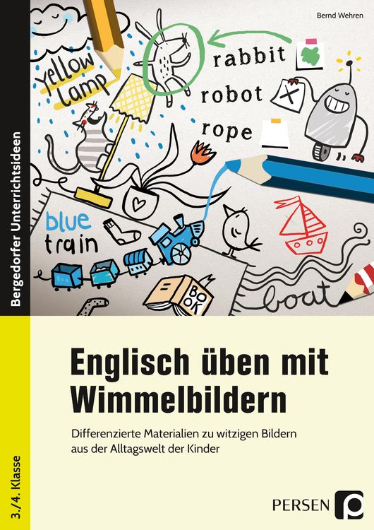 Produktbild: Englisch &uuml;ben mit Wimmelbildern