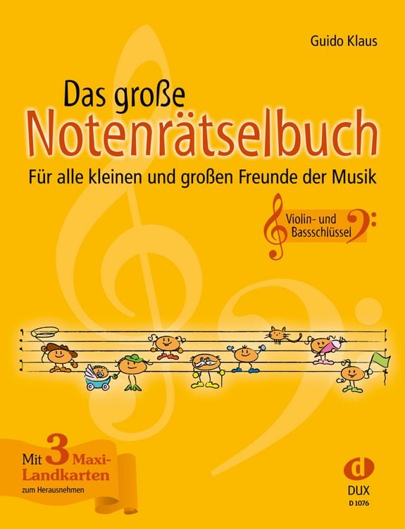 Produktbild: Das gro&szlig;e Notenr&auml;tselbuch