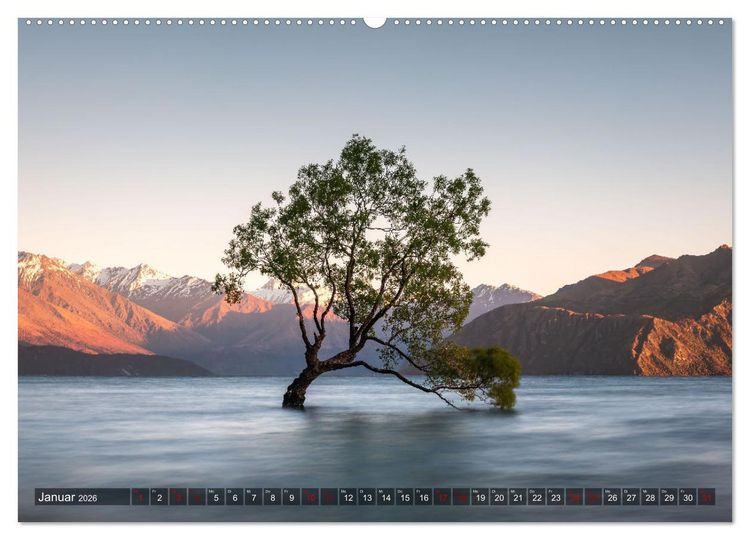 Produktbild: Zwischen Berg und Tal (Wandkalender 2026 DIN A2 quer), CALVENDO Monatskalender
