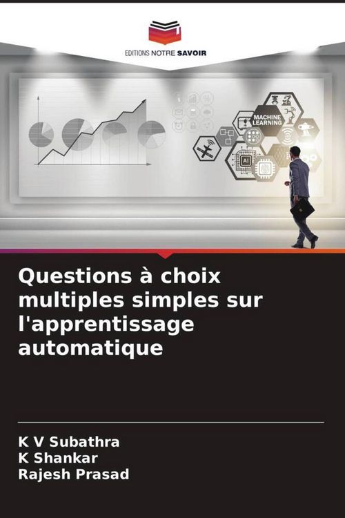 Produktbild: Questions &agrave; choix multiples simples sur l'apprentissage automatique
