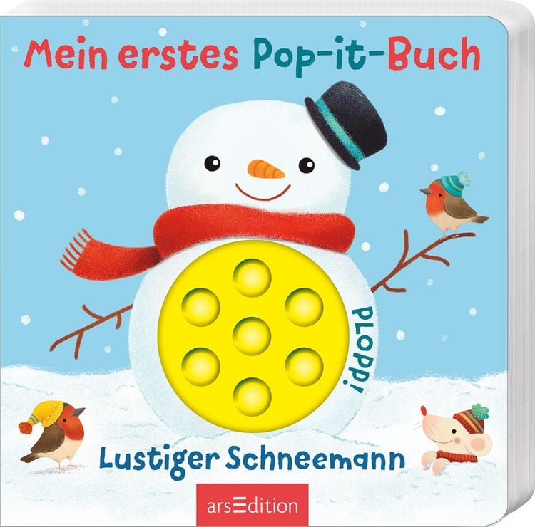 Produktbild: Mein erstes Pop-it-Buch &ndash; Lustiger Schneemann