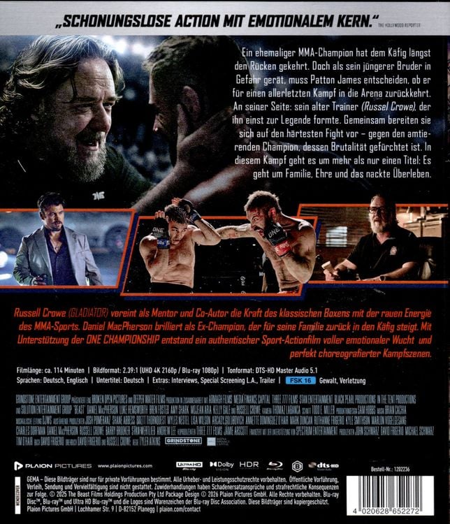 Produktbild: Beast (4K Ultra HD+Blu-ray)