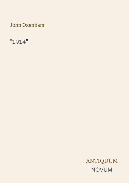 Produktbild: "1914"