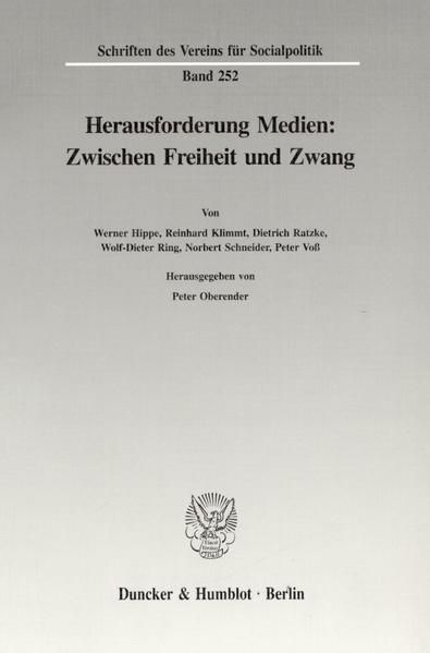 Produktbild: Herausforderung Medien: Zwischen Freiheit und Zwang.