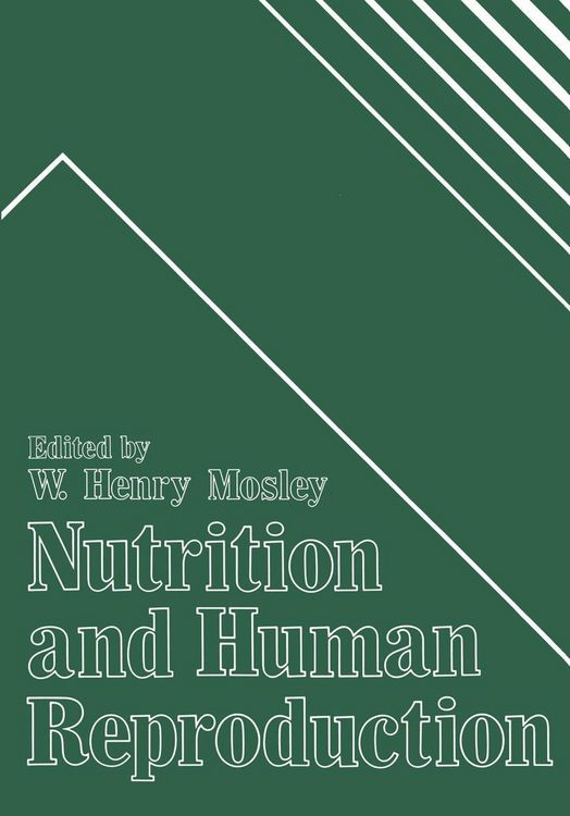 Produktbild: Nutrition and Human Reproduction