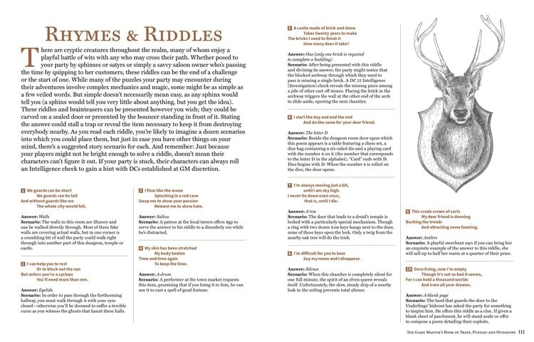 Produktbild: The Game Master's Book of Traps, Puzzles and Dungeons Archivist's Edition