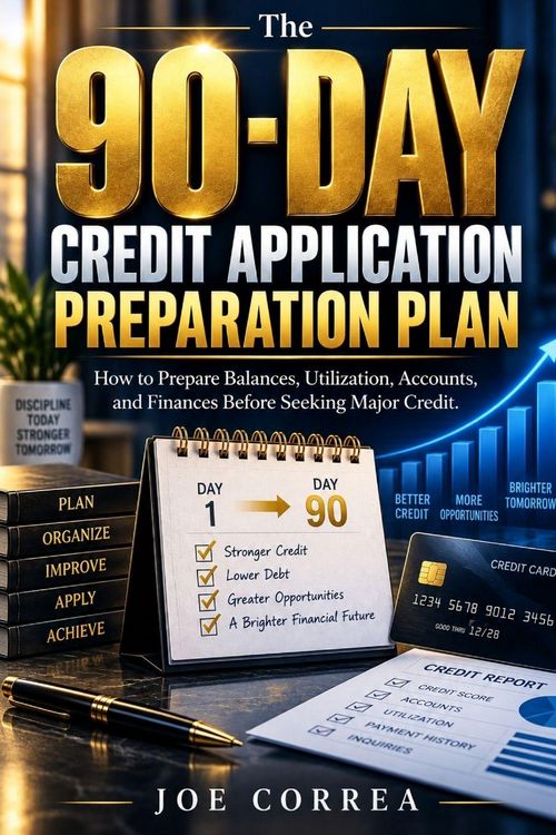 Produktbild: The 90-Day Credit Application Preparation Plan