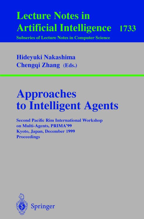 Produktbild: Approaches to Intelligent Agents