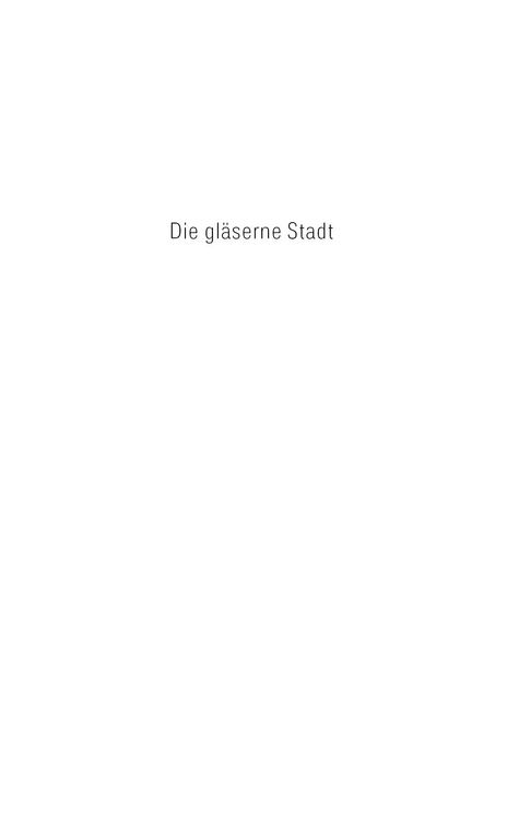 Produktbild: Die gl&auml;serne Stadt