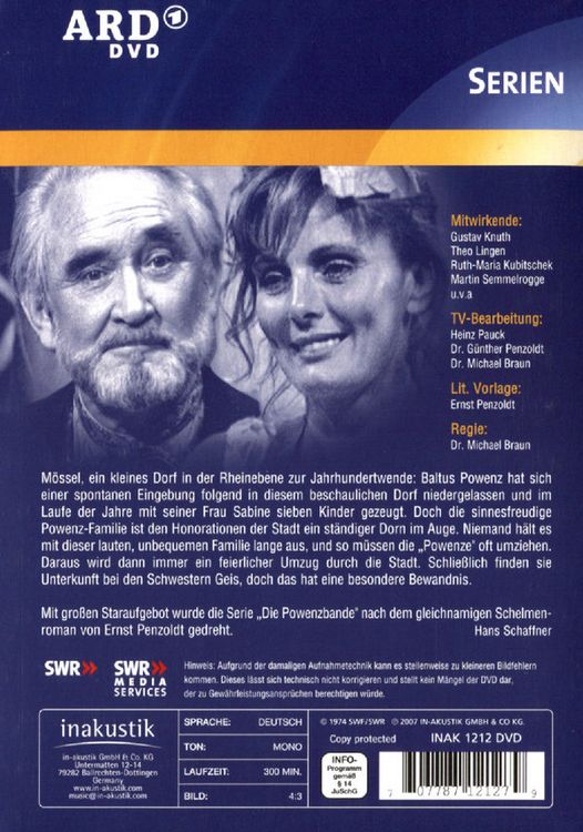 Produktbild: Die Powenzbande - Zoologie einer Familie [3 DVDs]