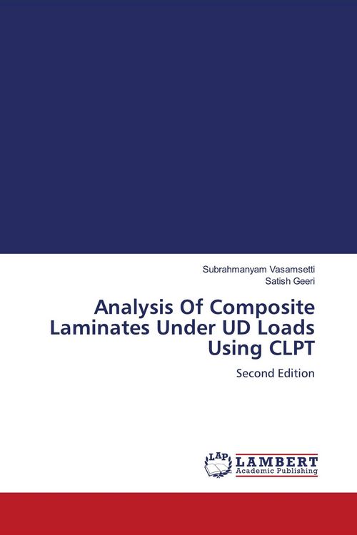 Produktbild: Analysis Of Composite Laminates Under UD Loads Using CLPT