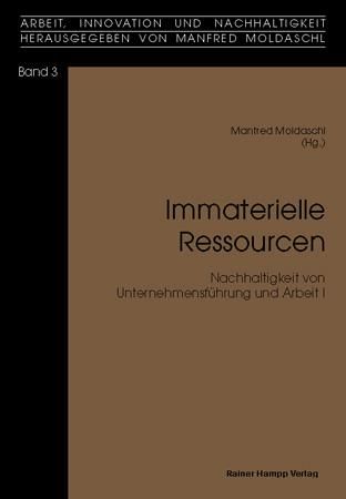 Produktbild: Immaterielle Ressourcen Band 3