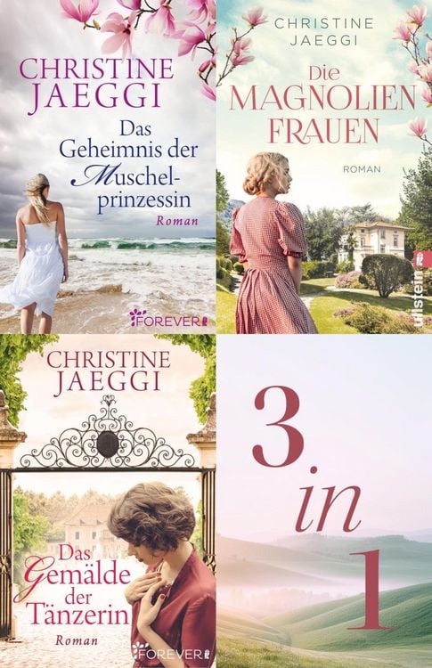 Produktbild: Das Geheimnis der Muschelprinzessin // Die Magnolienfrauen // Das Gem&auml;lde der T&auml;nzerin