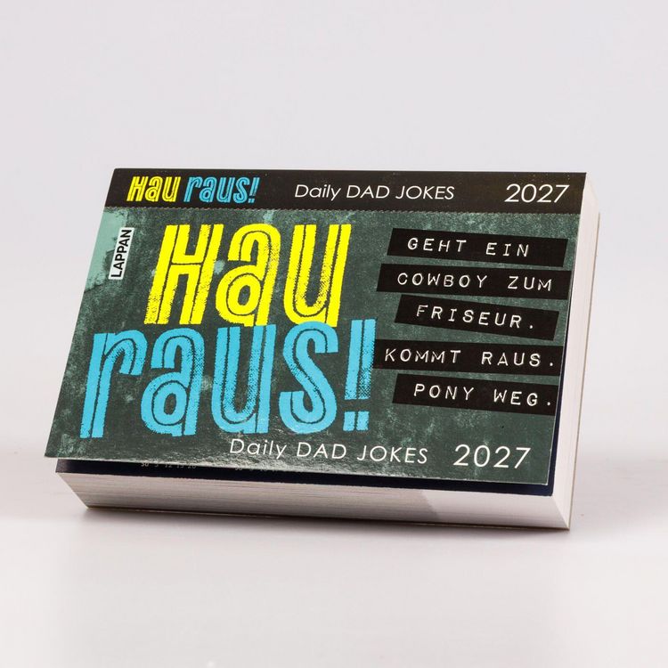 Produktbild: HAU RAUS! Daily Dad Jokes 2027