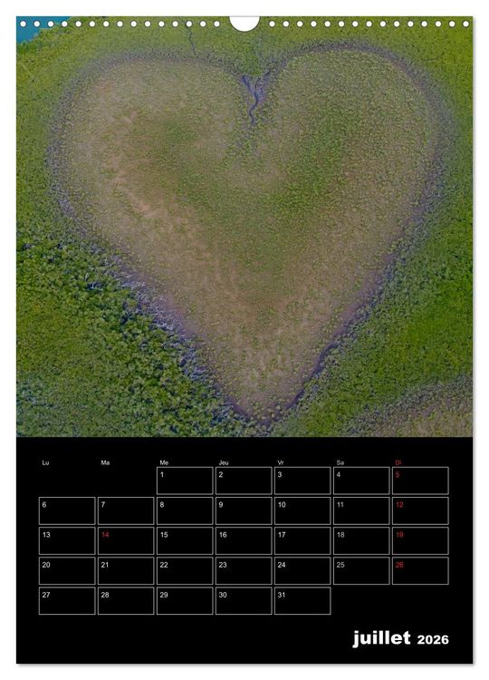 Produktbild: Paysages cal&eacute;doniens (Calendrier mural 2026 DIN A3 horizontal), CALVENDO calendrier mensuel