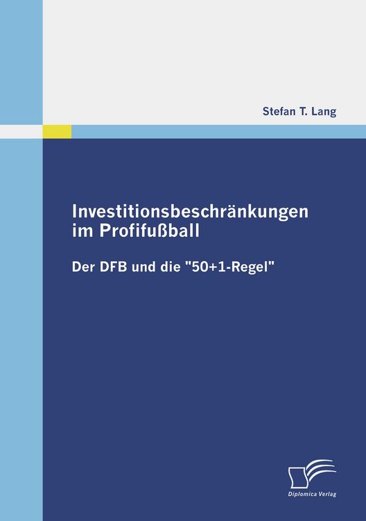 Produktbild: Investitionsbeschr&auml;nkungen im Profifu&szlig;ball