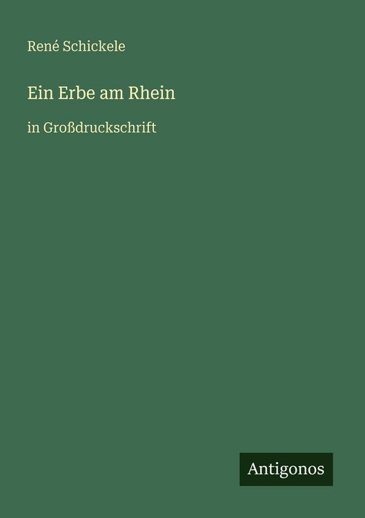 Produktbild: Ein Erbe am Rhein