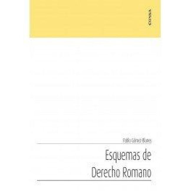 Produktbild: Esquemas de derecho romano