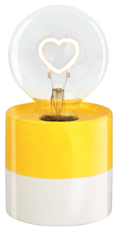 Produktbild: Smile LED-Dekoleuchte Gl&uuml;hbirne mit Herz