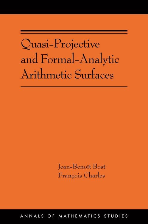 Produktbild: Quasi-Projective and Formal-Analytic Arithmetic Surfaces