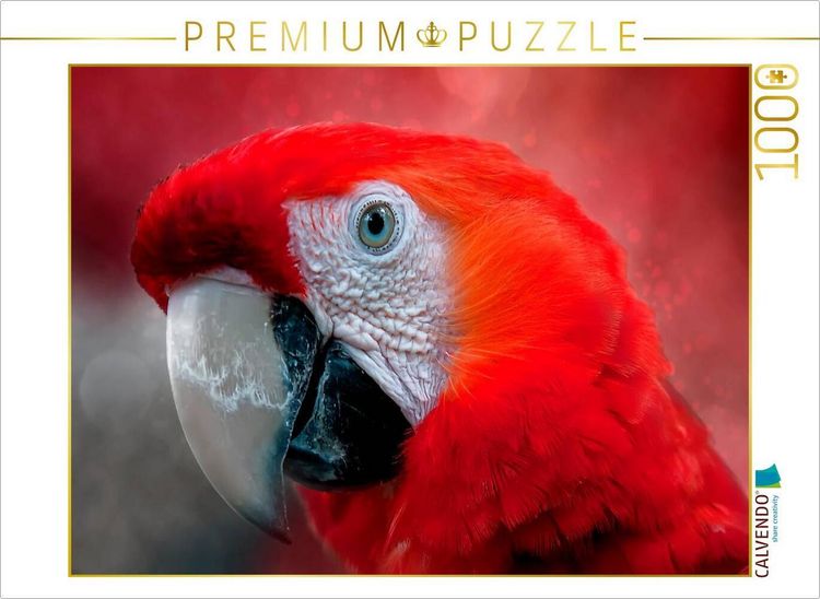 Produktbild: CALVENDO Puzzle Mein bunter Papagei | 1000 Teile Lege-Gr&ouml;&szlig;e 64x48cm Foto-Puzzle f&uuml;r gl&uuml;ckliche Stunden