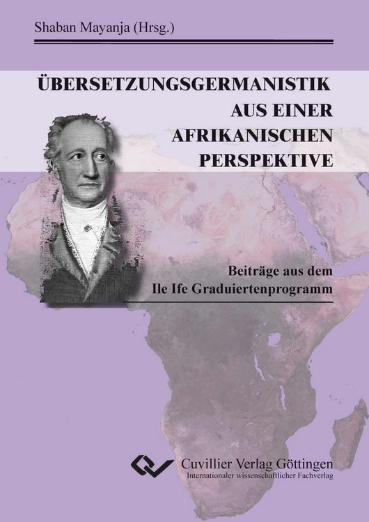 Produktbild: &Uuml;bersetzungsgermanistik aus einer afrikanischen Perspektive