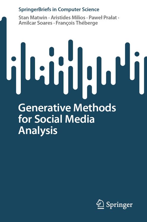 Produktbild: Generative Methods for Social Media Analysis