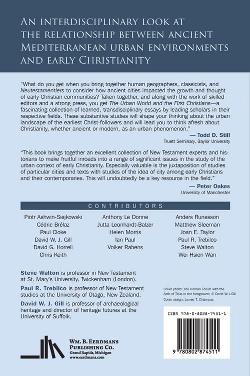 Produktbild: The Urban World and the First Christians