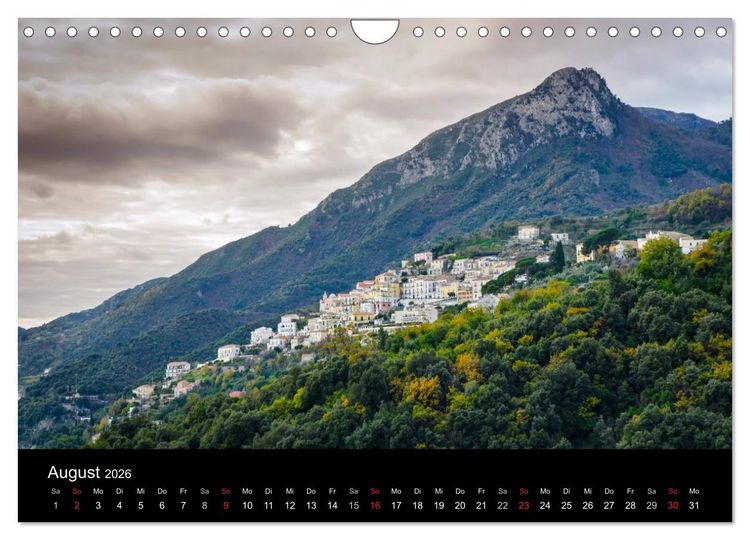 Produktbild: Vietri sul Mare an der Amalfik&uuml;ste (Wandkalender 2026 DIN A4 quer), CALVENDO Monatskalender