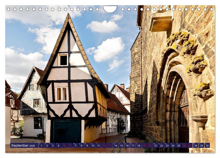 Produktbild: Minden &ndash; Stadt- und Naturmotive aus Ostwestfalen (Wandkalender 2026 DIN A4 quer), CALVENDO Monatskalender