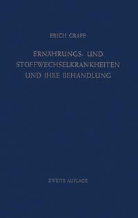 Produktbild: Ern&auml;hrungs- und Stoffwechselkrankheiten und ihre Behandlung
