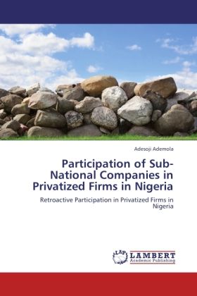 Produktbild: Ademola, A: Participation of Sub-National Companies in Priva