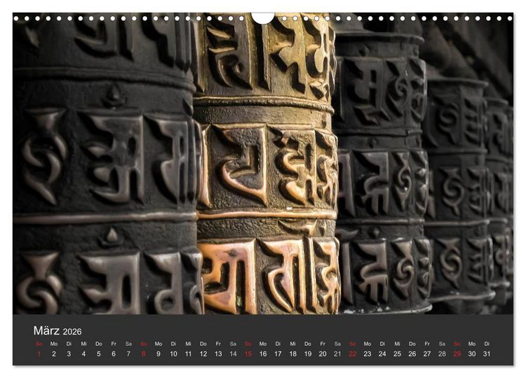 Produktbild: Nepal 2026 - Dem Himmel so nah (Wandkalender 2026 DIN A3 quer), CALVENDO Monatskalender