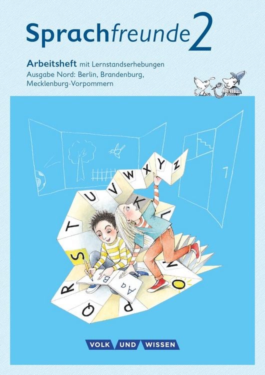 Produktbild: Sprachfreunde 2. Schuljahr - Ausgabe Nord (Berlin, Brandenburg, Mecklenburg-Vorpommern)... / Arbeitsheft
