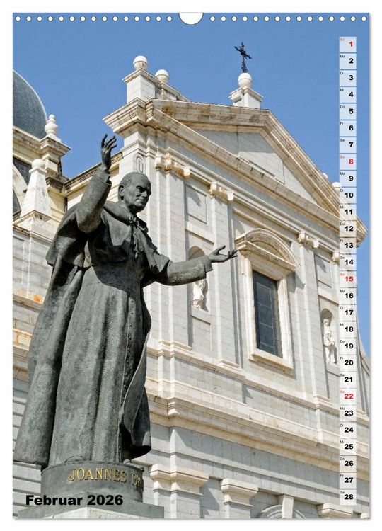 Produktbild: Madrid (Wandkalender 2026 DIN A3 hoch), CALVENDO Monatskalender