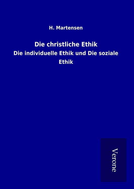 Produktbild: Die christliche Ethik