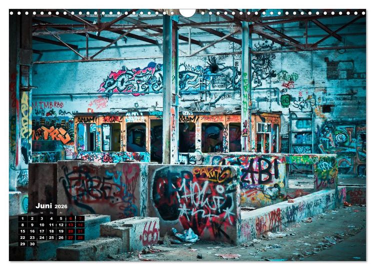 Produktbild: Verlassene Orte - Lost Places (Wandkalender 2026 DIN A3 quer), CALVENDO Monatskalender