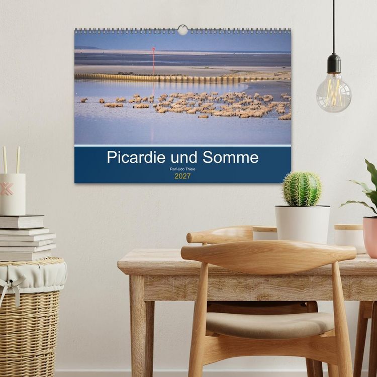 Produktbild: Picardie und Somme (Wandkalender 2027 DIN A3 quer), CALVENDO Monatskalender