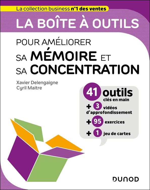 Produktbild: La bo&icirc;te &agrave; outils pour am&eacute;liorer sa m&eacute;moire et sa concentration