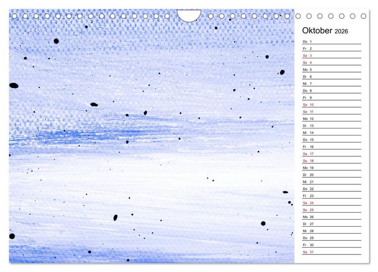 Produktbild: Mein bunter DIY-Bastelkalender (Wandkalender 2026 DIN A4 quer), CALVENDO Monatskalender
