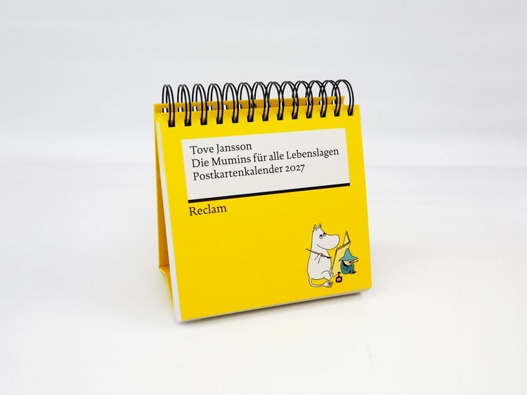 Produktbild: Die Mumins f&uuml;r alle Lebenslagen. Postkartenkalender 2027