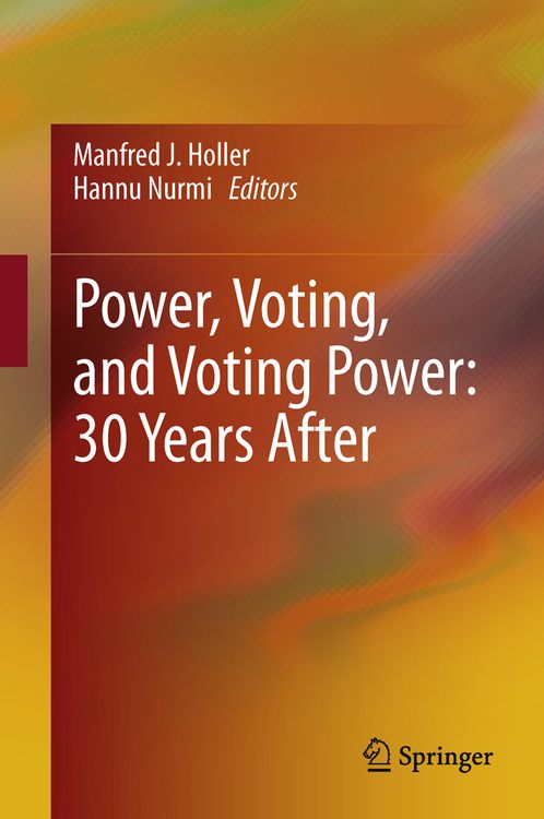 Produktbild: Power, Voting, and Voting Power: 30 Years After