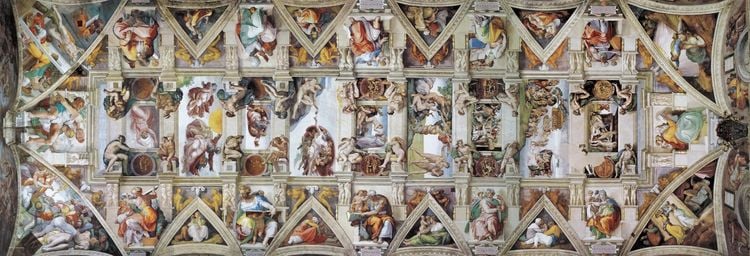Produktbild: Decke der Sixtinischen Kapelle. 1000-Teile