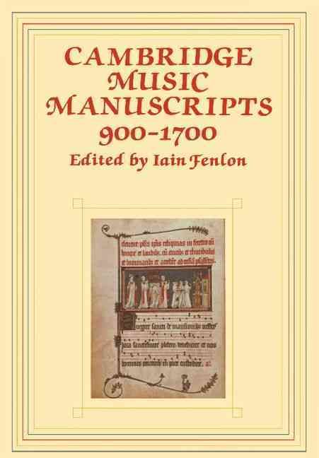 Produktbild: Cambridge Music Manuscripts, 900 1700
