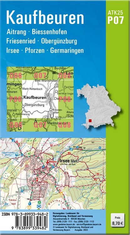 Produktbild: Kaufbeuren 1:25 000